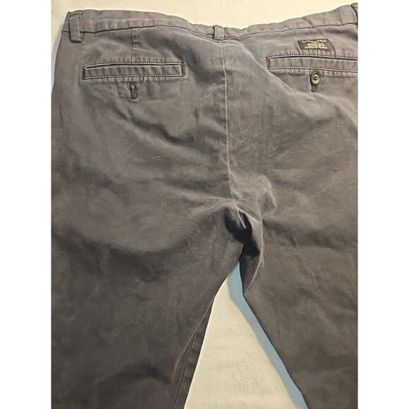 Banana Republic Fulton Skinny Chino Pant Mens 36x30 Navy Stretch - Picture 13 of 13
